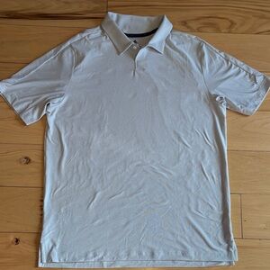 adidas Men's Light Gray Polo Shirt